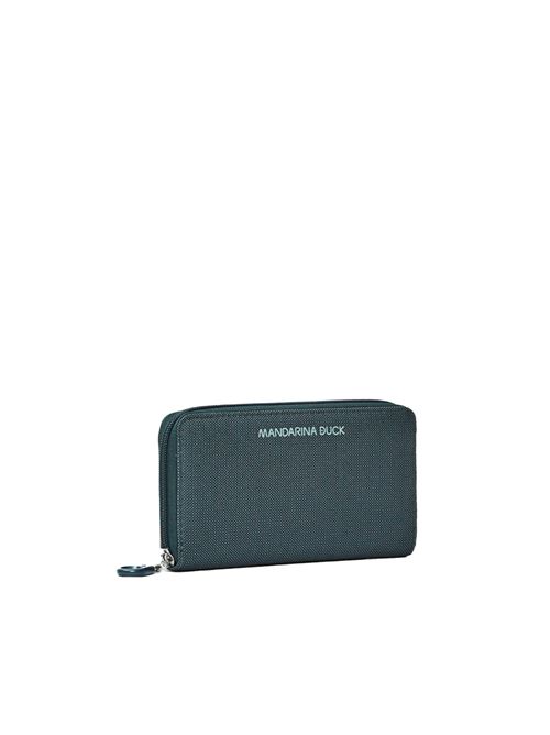 MD20 wallet zip around MANDARINA DUCK | P10QMPN1SPINE GREEN